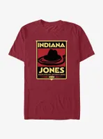 Indiana Jones Hat & Whip Poster T-Shirt