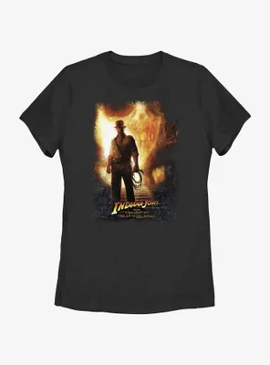 Indiana Jones and the Kingdom of Crystal Skull Poster Womens T-Shirt