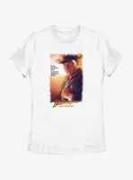 Indiana Jones and The Last Crusade Man With Hat Womens T-Shirt