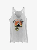 Indiana Jones Postcard Stamp Womens Tank Top