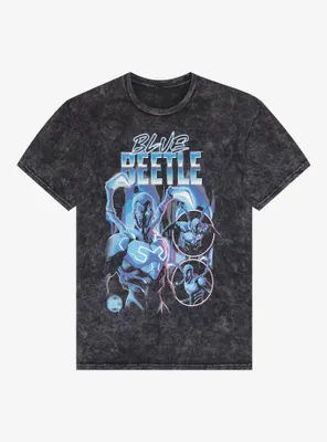 DC Comics Blue Beetle Wash T-Shirt