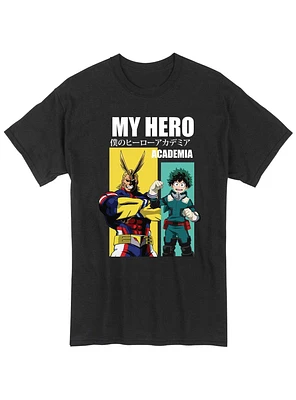 My Hero Academia All Might And Deku For One T-Shirt