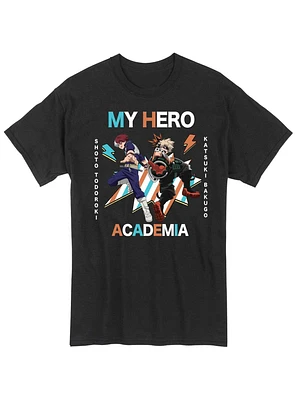 My Hero Academia Bakugo And Todoroki Team Up T-Shirt