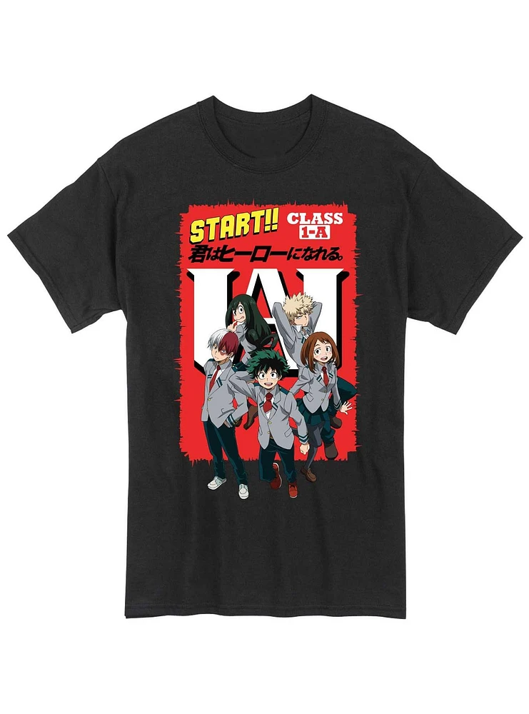 My Hero Academia Class 1-A Group Start T-Shirt