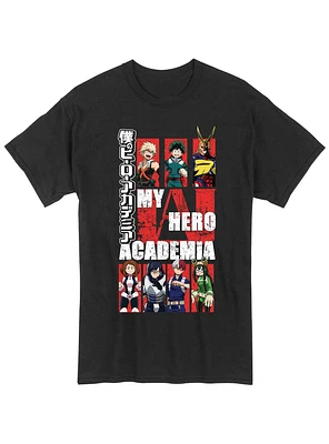 My Hero Academia Class 1-A UA Heroes And All Might T-Shirt