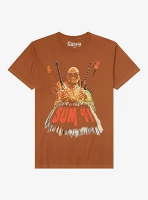 Sum 41 Mummy Guitars Girls T-Shirt