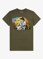 Willie Nelson Desert Boyfriend Fit Girls T-Shirt