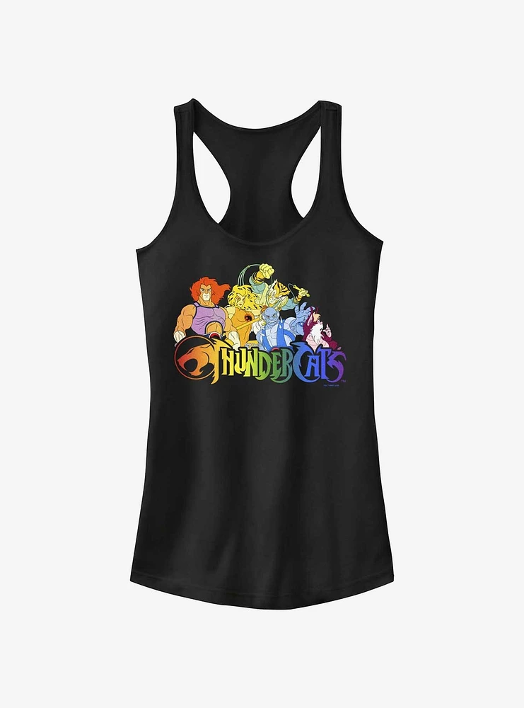 ThunderCats Rainbow Group Pose Pride Tank