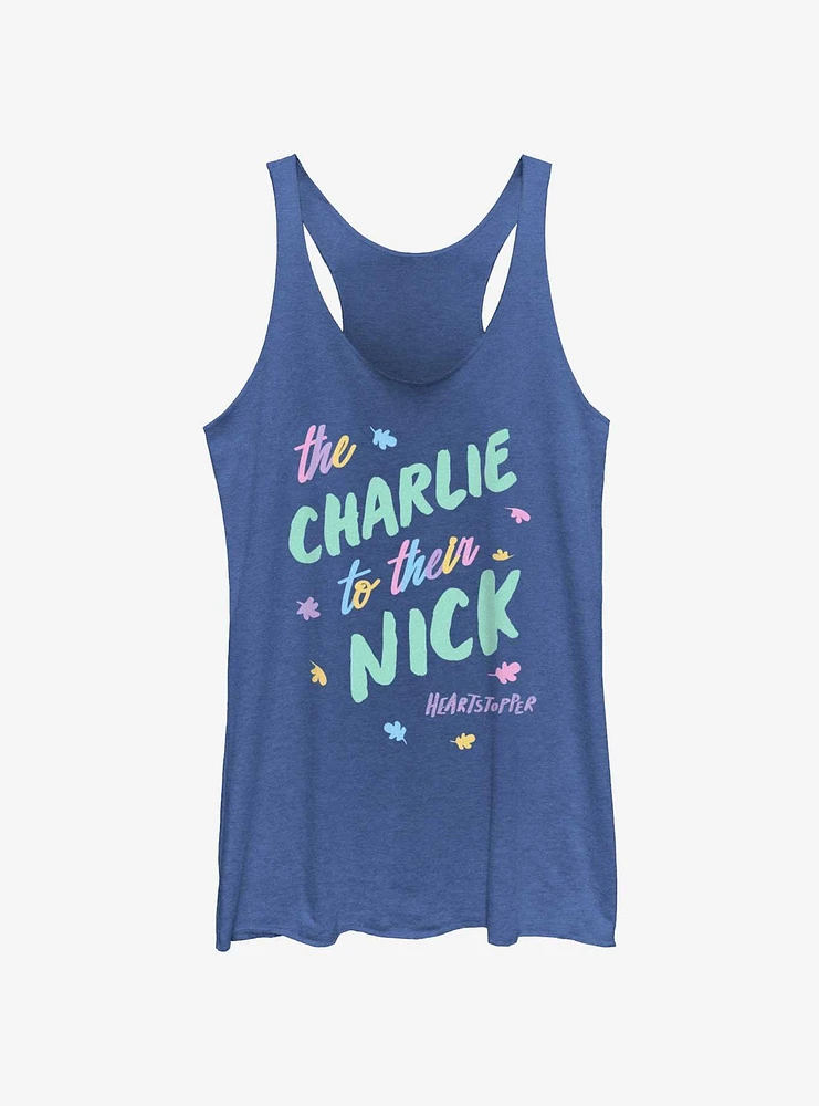 Heartstopper Charlie To Nick Pride Tank