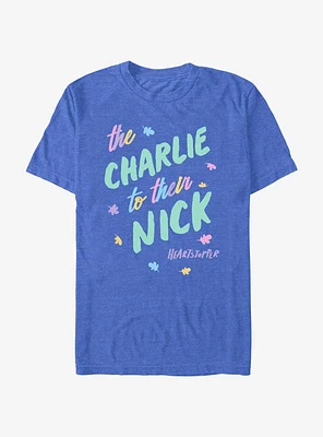 Heartstopper Charlie To Nick Pride T-Shirt