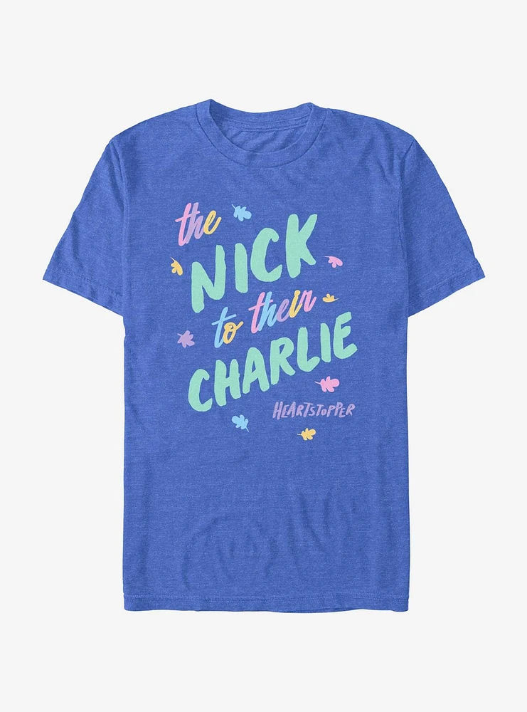 Heartstopper Nick To Charlie Pride T-Shirt