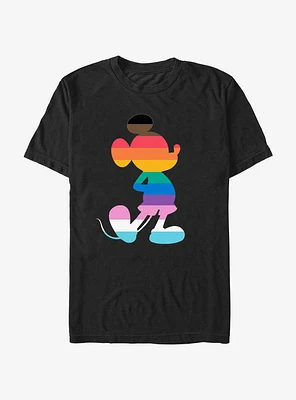 Disney Mickey Mouse Pride Pose Colors T-Shirt