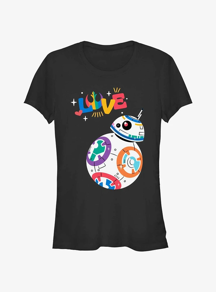 Star Wars Love Rebel BB-8 Pride T-Shirt