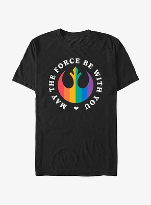 Star Wars Force With You Rebel Pride T-Shirt