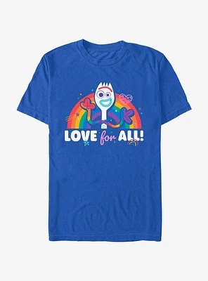 Disney Pixar Toy Story 4 Forky Love Pride T-Shirt
