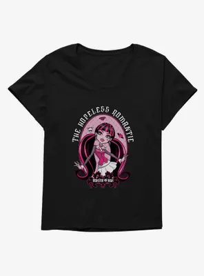 Monster High Draculaura The Hopeless Romantic Portrait Womens T-Shirt Plus