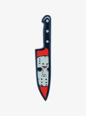 Friday the 13th Knife Portrait Enamel Pin - BoxLunch Exclusive