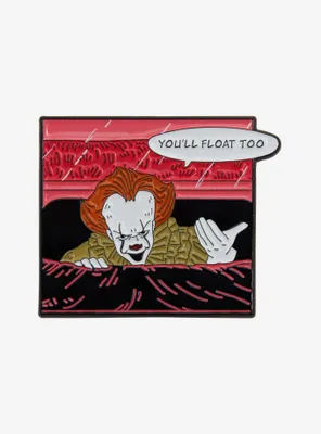 It Pennywise Sewer Panel Enamel Pin - BoxLunch Exclusive