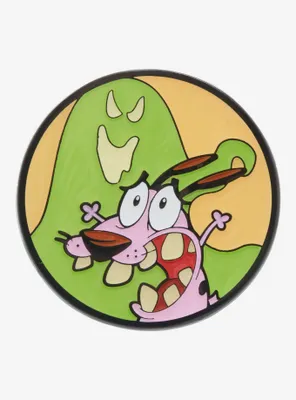 Courage the Cowardly Dog Ghost Glow-in-the-Dark Enamel Pin - BoxLunch Exclusive