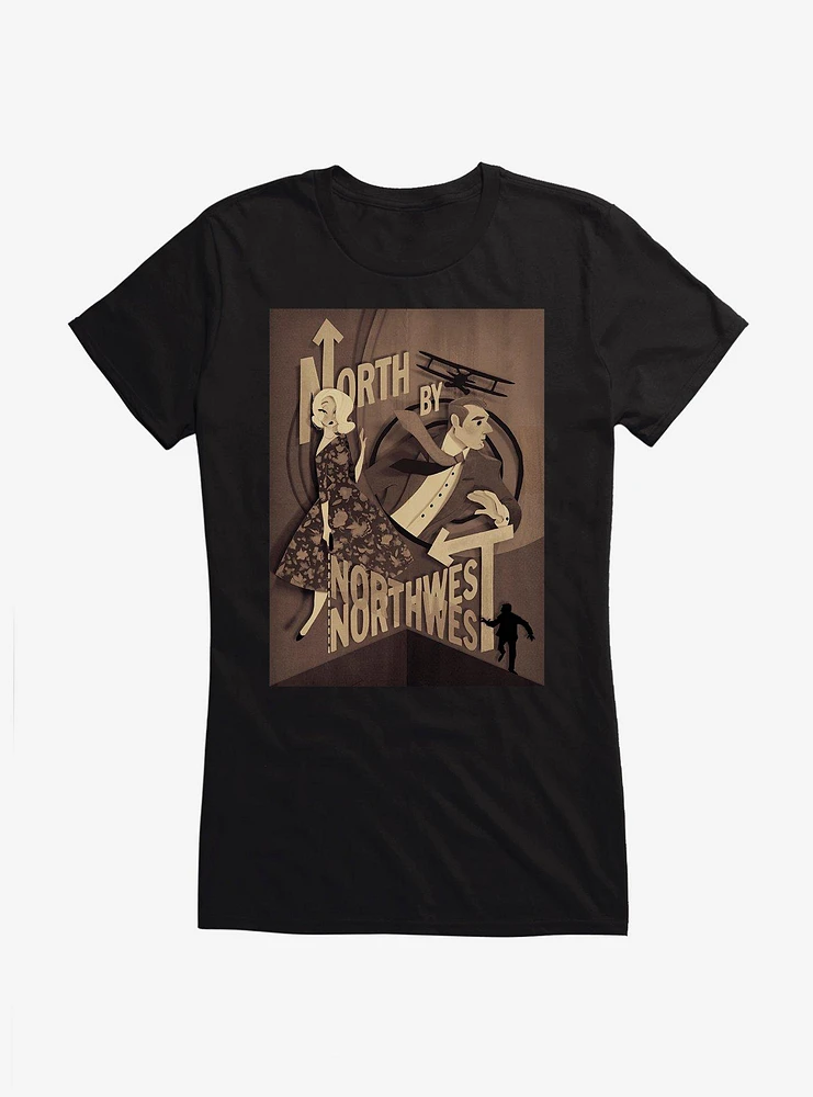 North By Northwest WB 100 On The Run Girls T-Shirt