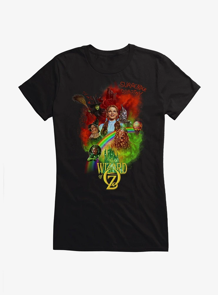 The Wizard Of Oz WB 100 Cast Girls T-Shirt