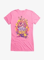 Looney Tunes WB 100 That's All Folks Girls T-Shirt