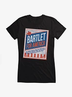 West Wing WB 100 Bartlet For America Girls T-Shirt