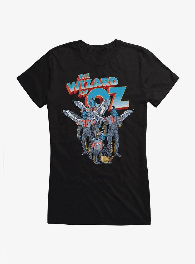 The Wizard Of Oz WB 100 Winged Monkeys Girls T-Shirt