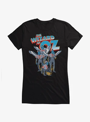 The Wizard Of Oz WB 100 Winged Monkeys Girls T-Shirt