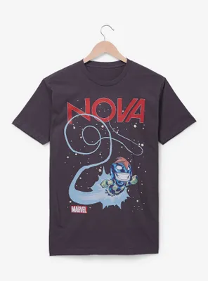 Marvel Nova Comic Book Cover T-Shirt - BoxLunch Exclusive