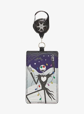 Loungefly Disney The Nightmare Before Christmas Jack Skellington Retractable Lanyard