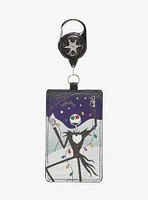 Loungefly Disney The Nightmare Before Christmas Jack Skellington Retractable Lanyard