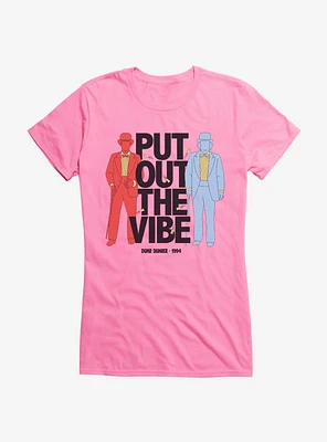 Dumb & Dumber WB 100 Put Out The Vibe Girls T-Shirt