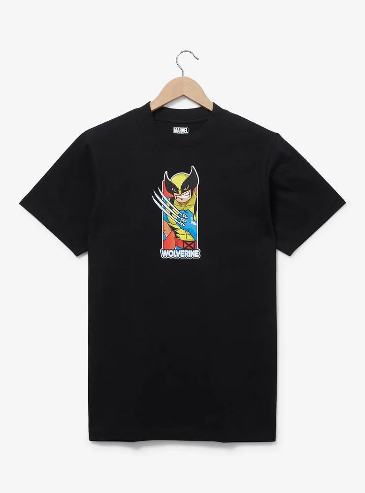 Marvel X-Men Wolverine Cartoon Portrait T-Shirt - BoxLunch Exclusive