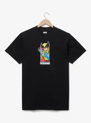 Marvel X-Men Wolverine Cartoon Portrait T-Shirt - BoxLunch Exclusive