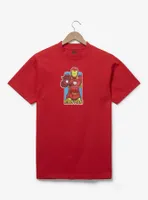 Marvel Iron Man Cartoon Portrait T-Shirt - BoxLunch Exclusive