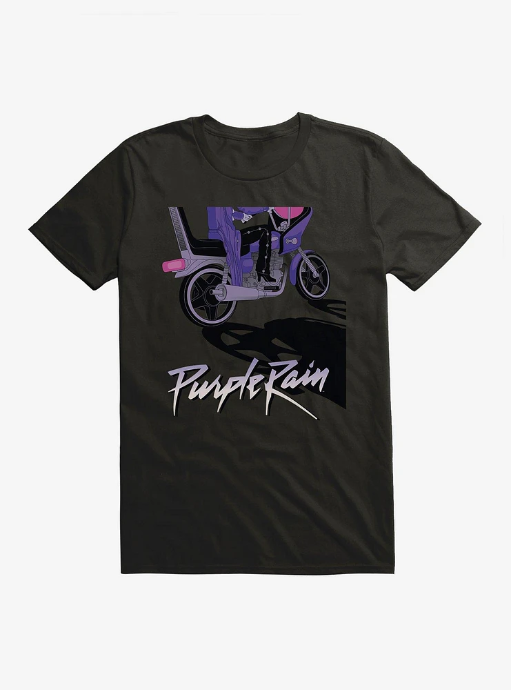 Purple Rain WB 100 Motorcycle T-Shirt