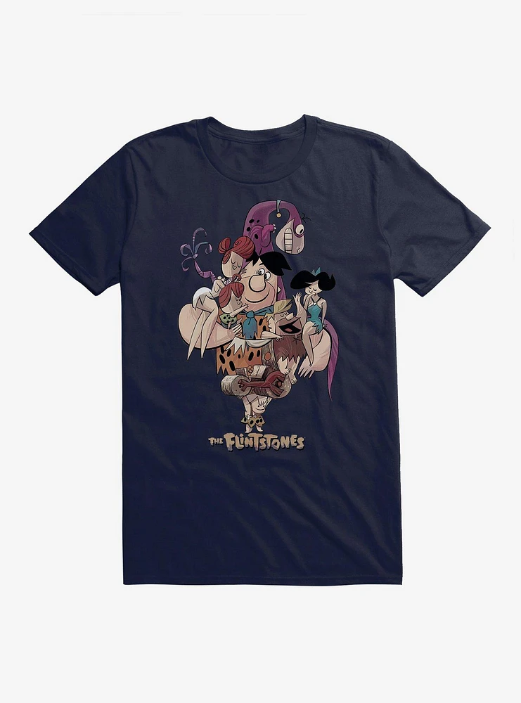 The Flintstones WB 100 Cast T-Shirt
