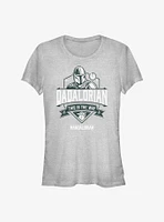 Star Wars The Mandalorian Dadalorian Way Crest Girls T-Shirt