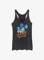 Star Wars The Mandalorian Certified Dadalorian Girls Tank