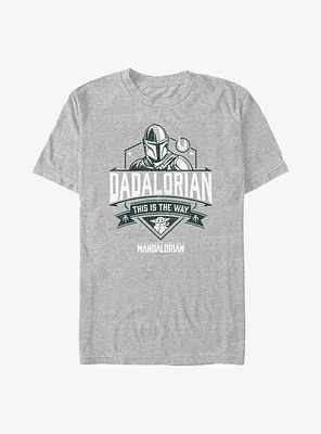 Star Wars The Mandalorian Dadalorian Way Crest T-Shirt