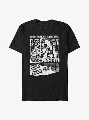 Star Wars Mos Eisley Cantina Band Flyer T-Shirt