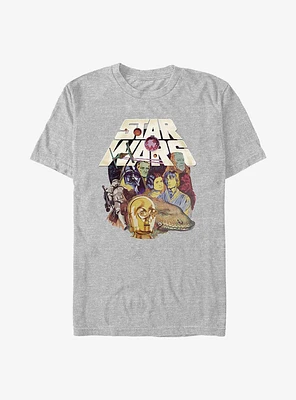 Star Wars Classic Collage T-Shirt
