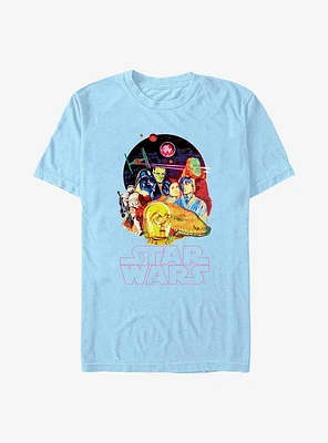 Star Wars Neon Galactic Team T-Shirt