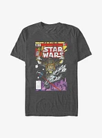 Star Wars Vader Attacks Comic Cover T-Shirt