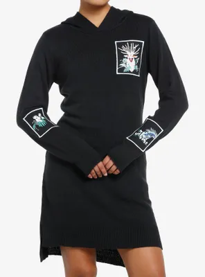 Studio Ghibli Princess Mononoke Patches Hooded Sweater Dress