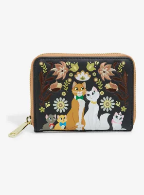 Loungefly Disney The Aristocats Family Picture Floral Wallet - BoxLunch Exclusive