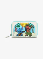 Loungefly Disney Lilo & Stitch Stained Glass Wallet - BoxLunch Exclusive