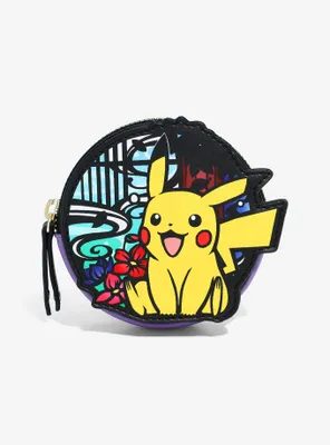 Loungefly Pokémon Pikachu Floral Coin Purse - BoxLunch Exclusive