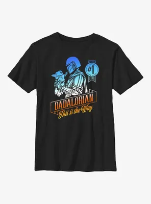 Star Wars The Mandalorian Certified Dadalorian Youth T-Shirt